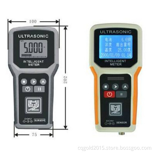 pocket ultrasonic depth meter water depth measure and underwater topography surveys